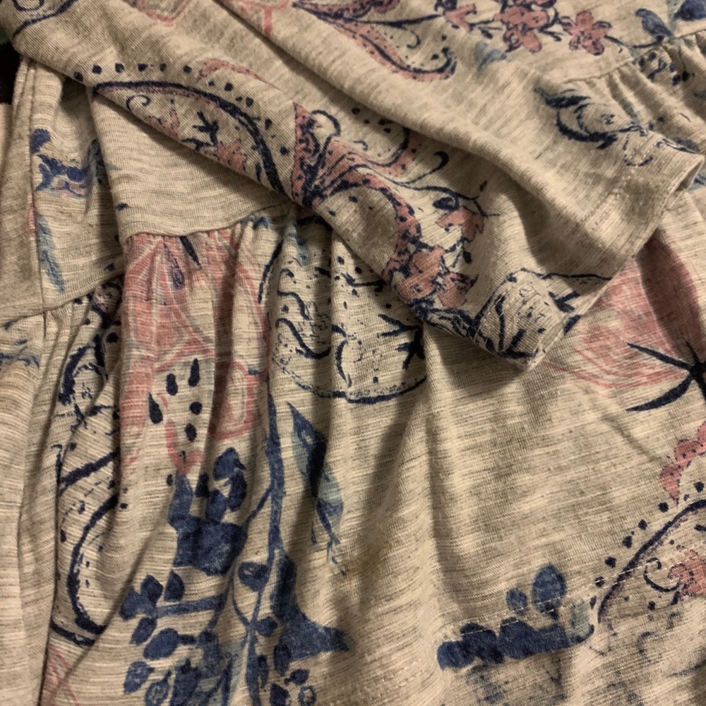Flowered blouse